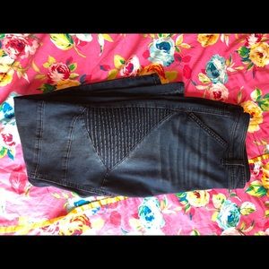 Skinny Moto jeans high rise